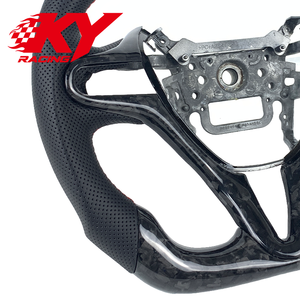 พวงมาลัยคาร์บอนไฟเบอร์แบบแข่งสำหรับ Honda Civic รุ่นที่ 8 9 11 Accord รุ่นที่ 10 SI Acura Integra CRV Civic EX แบบสั่งทำพิเศษ - Product Image 2