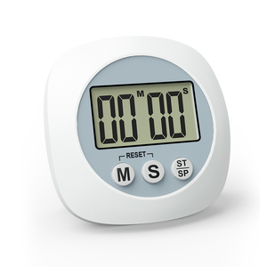 นาฬิกาจับเวลาแม่เหล็กดิจิตอลพร้อมจอแสดงผล <span class=keywords><strong>LCD</strong></span> จับเวลานับถอยหลังสำหรับห้องครัวกีฬาการศึกษา-แบตเตอรี่พลาสติกจับเวลา - Product Image 1