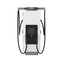 Chargeur rapide DC double pistolet OEM ODM Starcharge Titan V3 120/180kW pour véhicules électriques CCS1 NACS, station commerciale UL IP55 avec écran LED