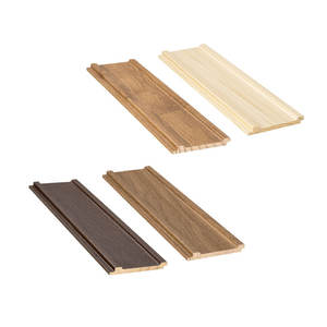 Panel de Revestimiento de Pared de Madera Comercial Moldurarte Dynamic Fluid Modern de 108 mm de Ancho, Decoración de Pared de Madera para Interiores de Oficina y Hoteles - Product Image 1