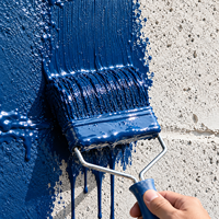 Peinture d'étanchéité écologique pour toitures, murs et piscines – Anti-fuite pour intérieur/extérieur, béton/métal – Scellant durable
