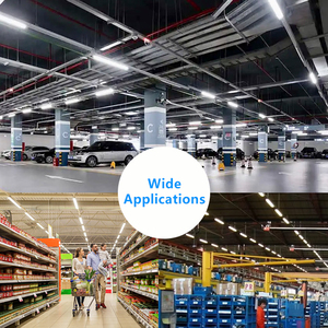 20W 30W 40W 50W <span class=keywords><strong>LED</strong></span> tri-proof ánh sáng 0-10V hoặc Dali Dimmable/Cảm biến chuyển động/Chức năng khẩn cấp <span class=keywords><strong>LED</strong></span> Batten ánh sáng cho nhà để xe - Product Image 5