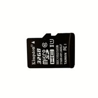 Clé USB Kingston 64 Go Classe 10 avec adaptateur, stockage et accessoires en plastique pour appareil photo et DVR