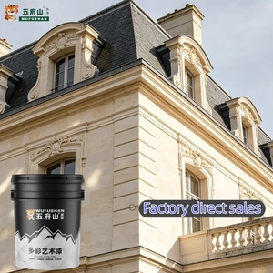 <span class=keywords><strong>Enduit</strong></span> décoratif texturé pour murs intérieurs et extérieurs à base de pierre calcaire Wufushan, application au truelle - Product Image 2