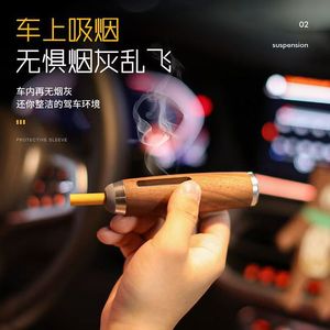 Cendrier de voiture portable, amovible, sans couvercle, en plastique, pour fumer dans la voiture - Product Image 2