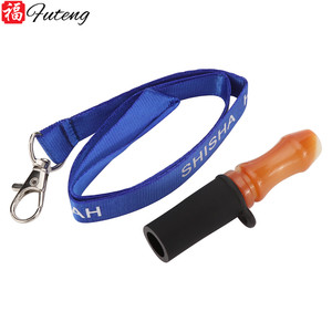 Embouts buccaux en silicone et plastique Futeng pour chicha avec cordon – Vente en gros - Product Image 2