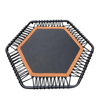 Mini trampoline d'exercice de fitness en salle Offres Spéciales le saut à l'élastique simple extérieur/trampoline à l'élastique