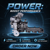 Turbocompresseur complet 10009930102 Twin R2S 10009880025 Turbine KP35 K04 Diesel VW Amarok 2.0 BiTDI 120 Kw 163 HP CFCA 2010