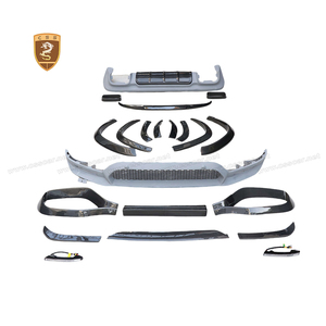 Kit de carrosserie pour <span class=keywords><strong>Mercedes</strong></span> Bens GLS X167 Maybach 2020-2024 Kit de carrosserie avant LED Splitter Rear Fender Flare Tailpipe - Product Image 2