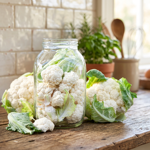 Légumes Conservés Premium : Fleurons de Chou-fleur Marinés en Saumure, Qualité Export - Product Image 4