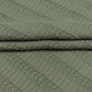 Nouveau tissu jacquard pour vêtements, matière tricotée, tissu jacquard <span class=keywords><strong>en</strong></span> polyester uni sur mesure à vendre - Product Image 5