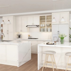 Juego de Muebles de Cocina Modulares con Bisagras de Madera y Suministros Completos - Diseño Moderno - Product Image 4