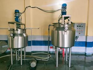 Bouilloire à vapeur industrielle à double enveloppe pour le traitement de la sauce, du sirop et de la pâte - Product Image 2