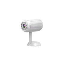 Projecteur portable intelligent Android 13 WiFi 5G BT natif 720P avec vidéo réglable pour cinéma maison extérieur, films 4K TV 3D