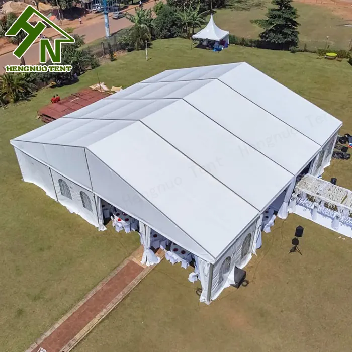 12x30m 20x20m 300 People Capacity A Frame Wedding Party Event Outdoor Tent For Anniversary Celebration