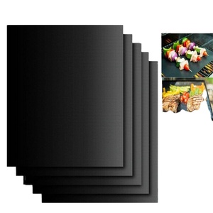 Plaque <span class=keywords><strong>de</strong></span> <span class=keywords><strong>cuisson</strong></span> en silicone <span class=keywords><strong>réutilisable</strong></span> non toxique 40*33cm pour barbecue et <span class=keywords><strong>cuisson</strong></span> en extérieur, revêtement antiadhésif - Product Image 1