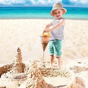 Jouet entonnoir de plage pour enfants, mélangeur de sable et d'eau, outil de jeu de sable extérieur, équipement de jeu aquatique de bord de mer, vente en gros - Product Image 2