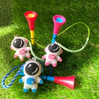 Offre Spéciale dessin animé astronaute Golf Tee en plastique Tee avec corde Anti-perte 3D caoutchouc mignon poupée suspendu décoration cadeau Golf accessoires
