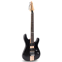Matador E-Gitarren-Set mit Doppel-Locking-Tremolo für Erwachsene, Anfänger, Schüler und professionelle Bühnenauftritte