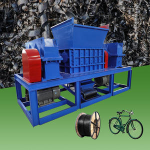 Gran pesado doble eje Industrial puede hierro aluminio coche acero trituradora trituración chatarra Metal trituradora máquina - Product Image 6