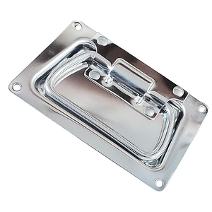 Spring Flight Case Handle Caja de herramientas de gabinete de tamaño mediano con mango Material de hierro de metal Mango resistente - Product Image 6