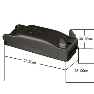OP-012 kotak sambungan tahan debu hitam/putih tahan api standar Eropa <span class=keywords><strong>2</strong></span> in <span class=keywords><strong>2</strong></span> Out konektor Terminal tanpa sekrup - Product Image 3