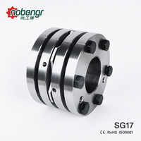 Coupleur d'arbre flexible de précision, bague extérieure en acier SUS304, disque rétractable, jeu nul, haute rigidité pour moteur pas à pas et servo CNC