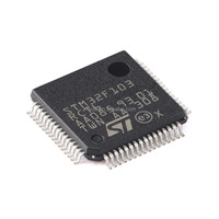 STM32F103RCT6 LQFP-64 para Microcontrolador MCU Cortex-M3 de 32 bits, Código de Fecha de Fabricación Más Reciente, Tiempo de Entrega de 1 a 3 Días Laborables