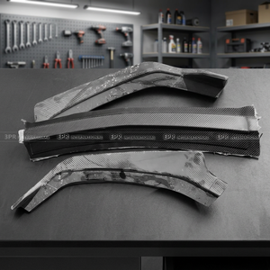 Para 2015-2016, para GT 7.ª generación S650, labio delantero de fibra de carbono tipo J con fácil instalación - Product Image 3