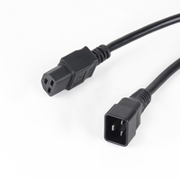 Cordon d'extension DC vers IEC C20/C21 femelle de haute qualité pour PDU/UPS, prix usine de gros, pour usage industriel approuvé IP35