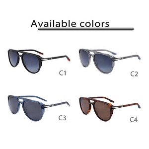 คุณภาพสูงที่กําหนดเอง Unisex Acetate กรอบแว่นตากันแดดท่องเที่ยว occhiali da แต่เพียงผู้เดียว Jelly แว่นตากันแดดแว่นตา - Product Image 4