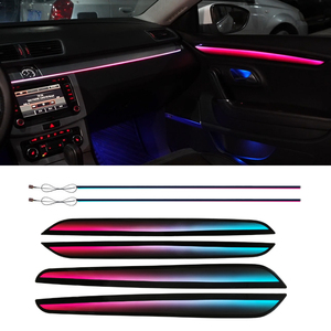 Custom <b>Car</b> Interior Ambient Light Kit for Volkswagen CC 2010-2018 Symphony LED Dashboard Door Atmosphere Lamp Factory - Product Image 1