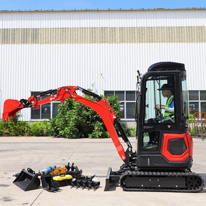 Miễn phí vận chuyển nhỏ nóng bán 1 tấn 1.2 tấn máy xúc với cao su bài hát CE/ISO chứng nhận nhỏ Bagger Mini DIESEL Digger - Product Image 1