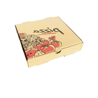 Boîtes à pizza en carton ondulé personnalisées en gros avec pelliculage mat et gaufrage, matériaux recyclés, doublure en mousse – 12-18 pouces pour plats à emporter