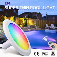 Luz para Piscina LanWo, Diseño Patentado, Súper Delgada, 1.5 Pulgadas, IP68 Impermeable, 18W/24W/35W, Control por WiFi/Aplicación Tuya, Superventas