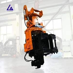 Alat Piling penjepit samping 20-30t buatan Tiongkok dengan presisi dan kecepatan - Product Image 6