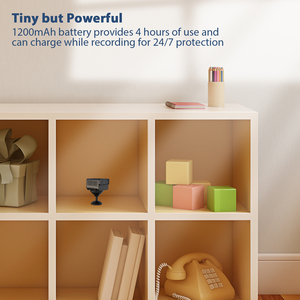 Portable <b>Mini</b> 1080P Dual Band WiFi Indoor <b>Security</b> <b>Camera</b> Ultra HD Night Vision Easy Motion Detection CMOS Sensor 1 Year - Product Image 5