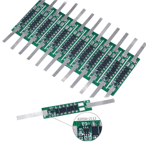 32650 32140 Battery Protection Board 3.2V LiFePO4 BMS 3-10A Current with Nickel Strip - Product Image 1