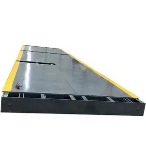 Precio bajo Precio de báscula de camión favorable 50 toneladas impermeable Zhengzhou Electronic 100T báscula de camión usada a la venta