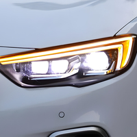 Ensemble de phares LED KGKB pour Buick Regal Opel Insignia B Z18 2017-2019, lentille de projecteur améliorée, démarrage dynamique, Plug & Play