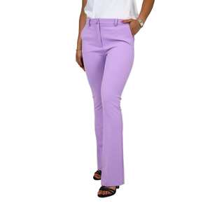 Pantaloni da Donna Lilla 48 46 44 Scarpe Basse con Tacco Piccolo - Product Image 1