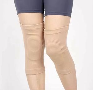 Genouillères de compression respirantes en silicone pour la danse, genouillères de pole dance en gel, manchons de compression en silicone pour les genoux - Product Image 3