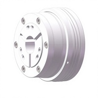 Mandrin à pince hydraulique JSK-80 A6 à tirage arrière, type à trou traversant, pour tournage de barres 16-80mm, pince SK85