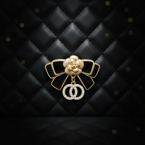 Nouvelle Broche en Alliage Lettre Luxe Léger avec Zircon Brillant, Épingle de Revers Élégante pour Décoration de <span class=keywords><strong>Costume</strong></span>, Chemise, Manteau et Usage Quotidien - Product Image 5