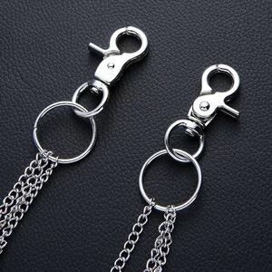 Chaîne de taille Yueli en alliage de zinc, motif cœur argenté, style hip-hop, chaîne de corps tendance pour usage quotidien, modèle unique, en stock K1 K401 - Product Image 2