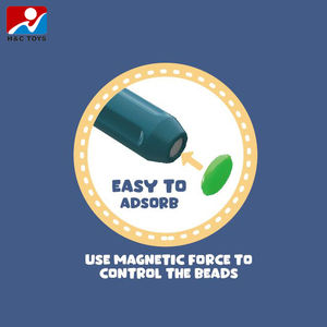 Tablette de peinture magnétique éducatif <span class=keywords><strong>magpad</strong></span> dot perle colorée planche à dessin magnétique jouet pour enfants - Product Image 4