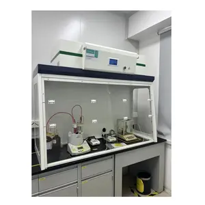 Gabinete de pesaje de seguridad de polvo farmacéutico para sala limpia, campana de flujo laminar de presión negativa para pesar polvo y líquido