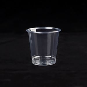 1oz 2oz 3oz 5oz 6oz Disposable Plastic <b>Small</b> Size Cups <b>with</b> <b>Lids</b> for Salad Dressing and Deli Various Portion Sizes - Product Image 2