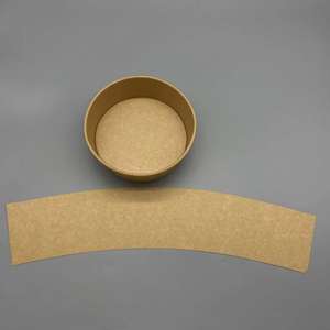 Tazón de Papel Kraft Desechable de Grado Alimenticio de 500 ml y 1000 ml con Logotipo Personalizado para Ensaladas, Sushi y Comida para Llevar con Tapa de PET - Product Image 4