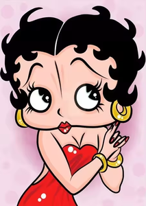 Pittura Diamantata 5D Fai da Te con Trapano Completo, Cartone Animato Ragazza Carina Lady Betty Boop, Ricamo a Diamante, Punto Croce, Mosaico Artistico, Decorazione Casa, Artigianato - Product Image 5